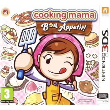 Nintendo 3DS – Cooking Mama: Bon Appétit! (French cover)