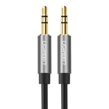 UGREEN AV119 Καλώδιο Ήχου 3.5mm Αρσενικό σε Αρσενικό 1m – Μαύρο