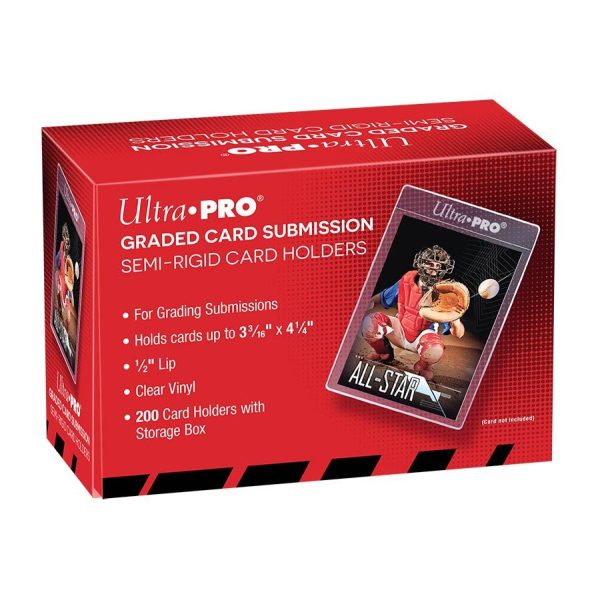 Ultra Pro - Semi-Rigid Card Saver for Graded Card Submission 200τμχ