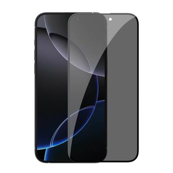 Tempered Glass OTU Privacy Full Cover Full Glue για Apple iPhone 15 Pro Max - Black (Privacy)