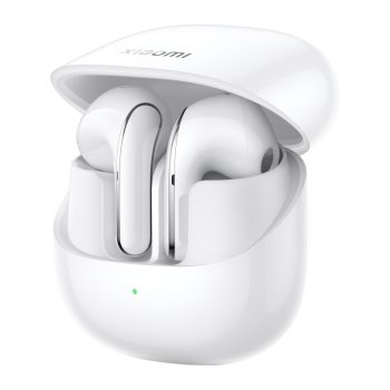Bluetooth Handsfree Xiaomi Buds 5  Ακουστικά με Αντοχή στον Ιδρώτα και Θήκη Φόρτισης - White 