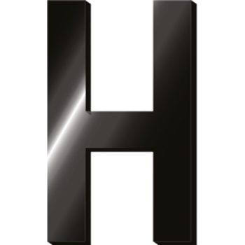 Αρχικά Γράμματα Legami Initial Letters Stickers - H