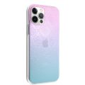 Σκληρή Θήκη Guess 3D Raised Cover για Apple iPhone 12 Pro - Ροζ/Μπλε